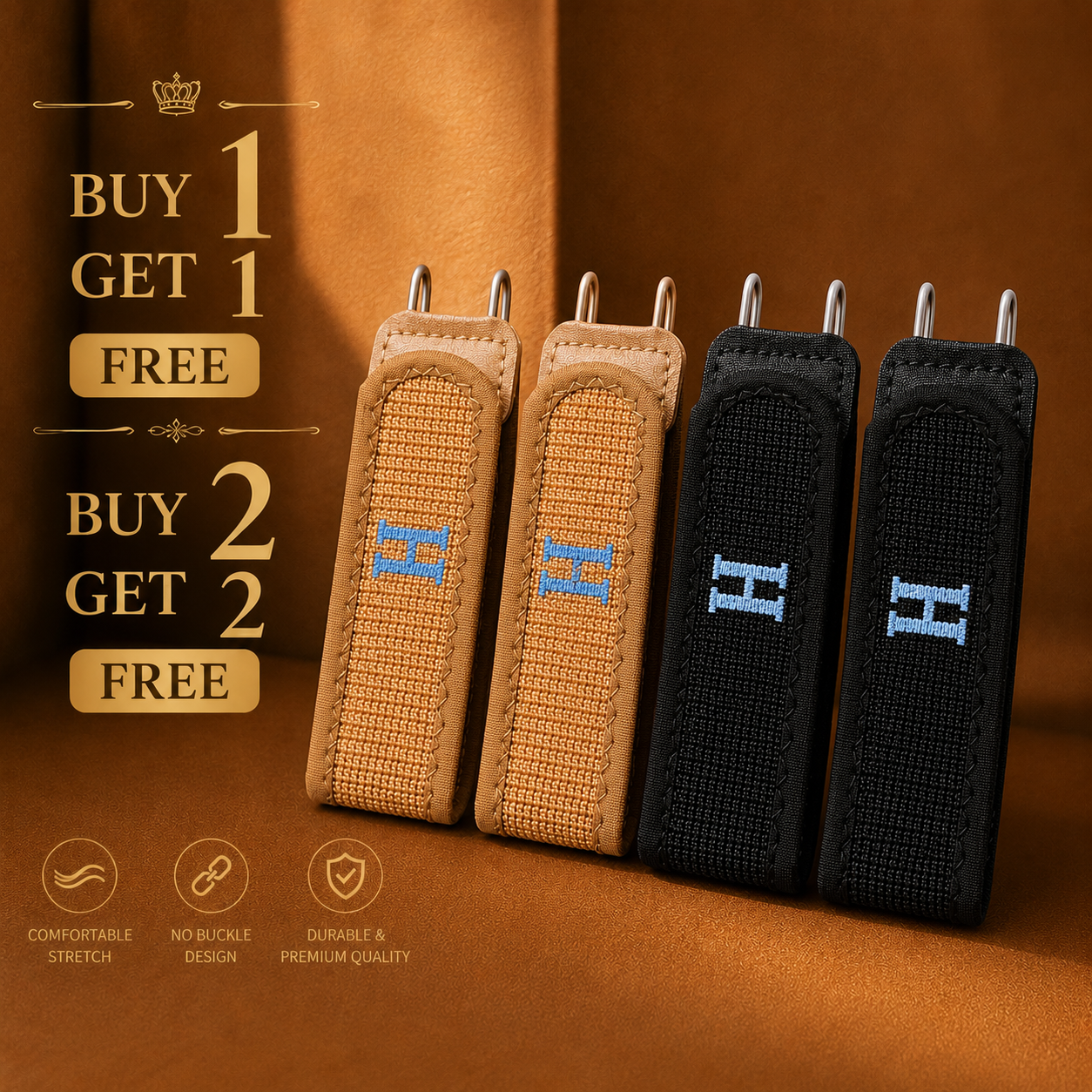 FlexBelt® — The Invisible No-Buckle Belt